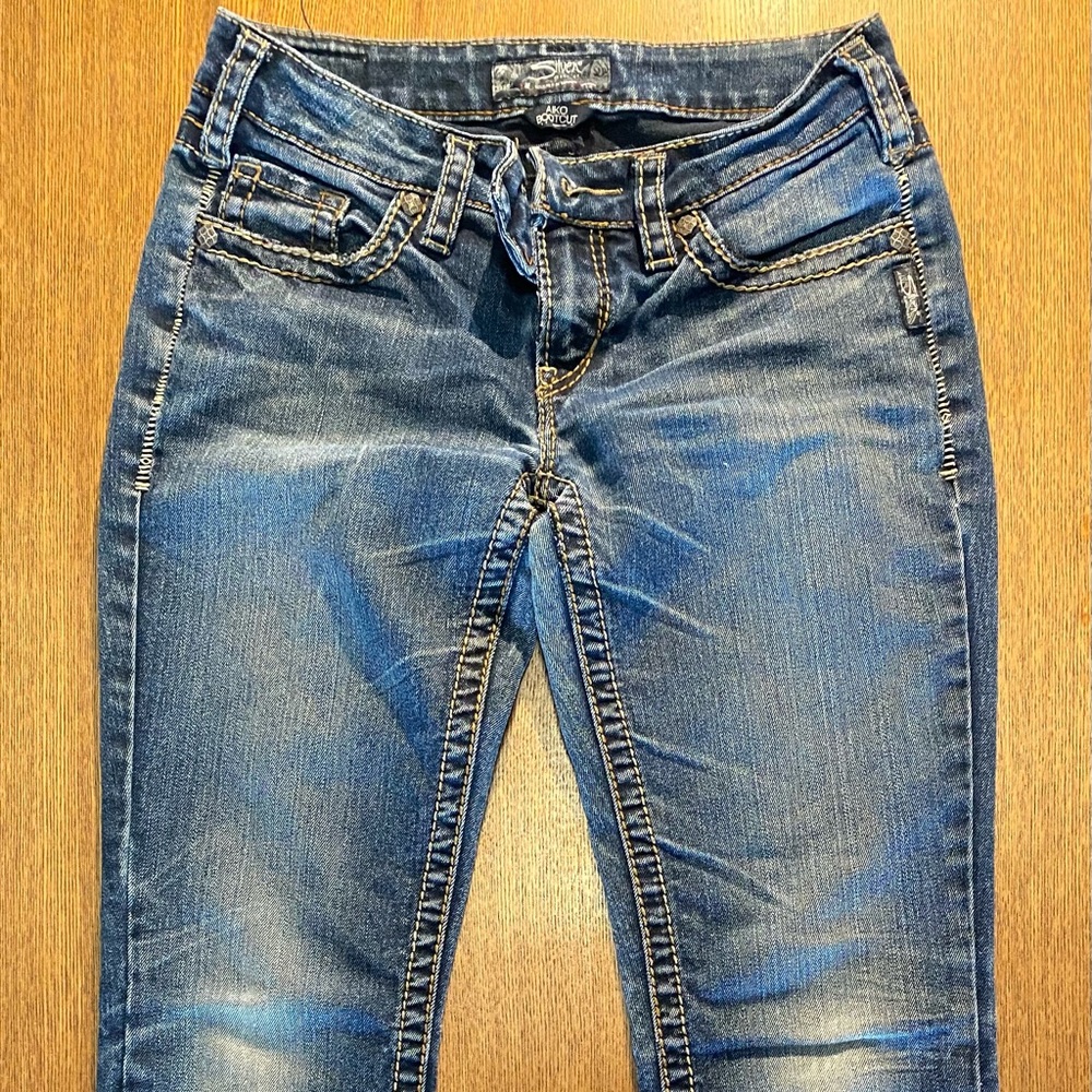 Silver aiko jeans